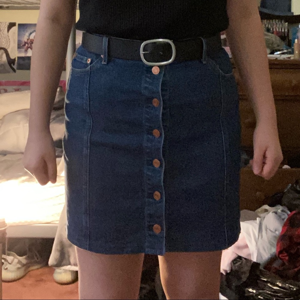 Jean skirt